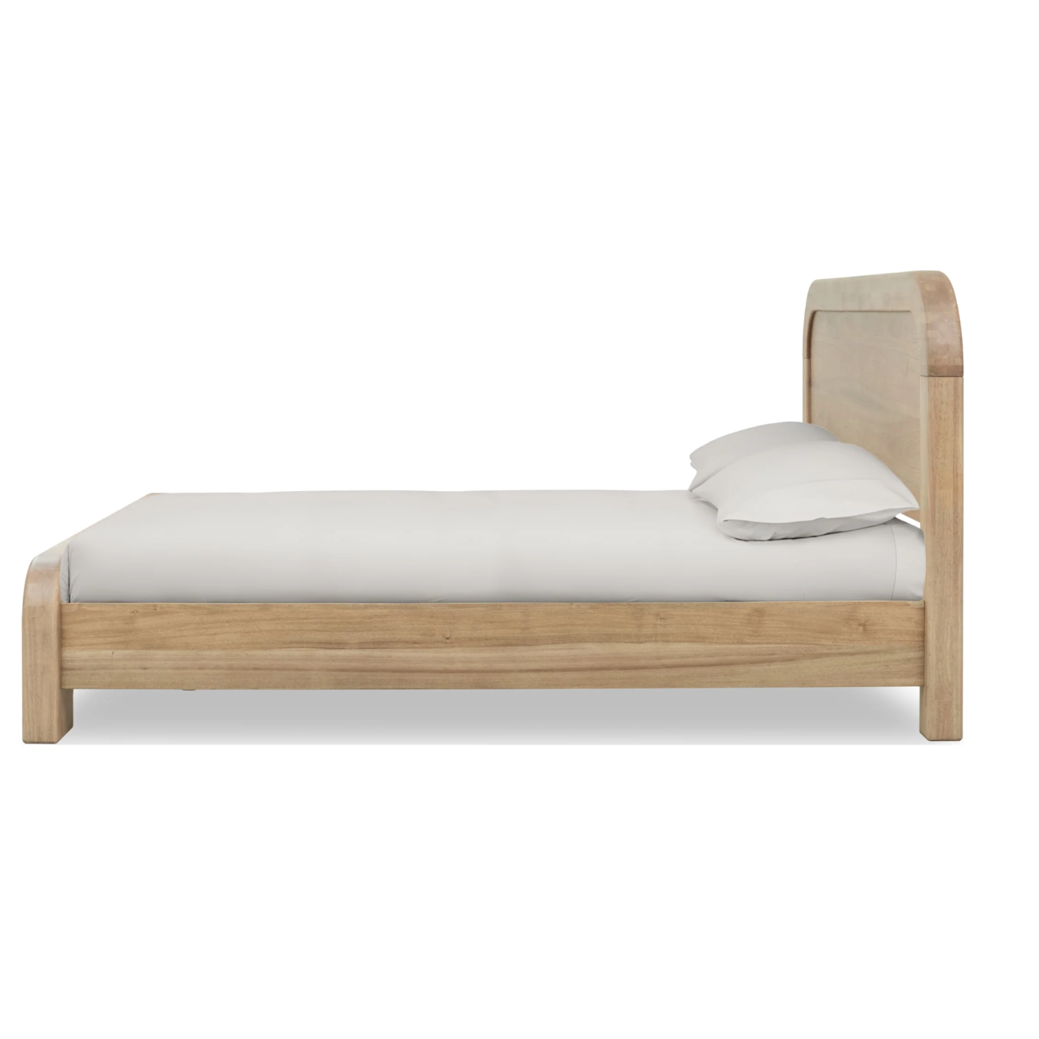 Kione Acacia Wood Platform Bed