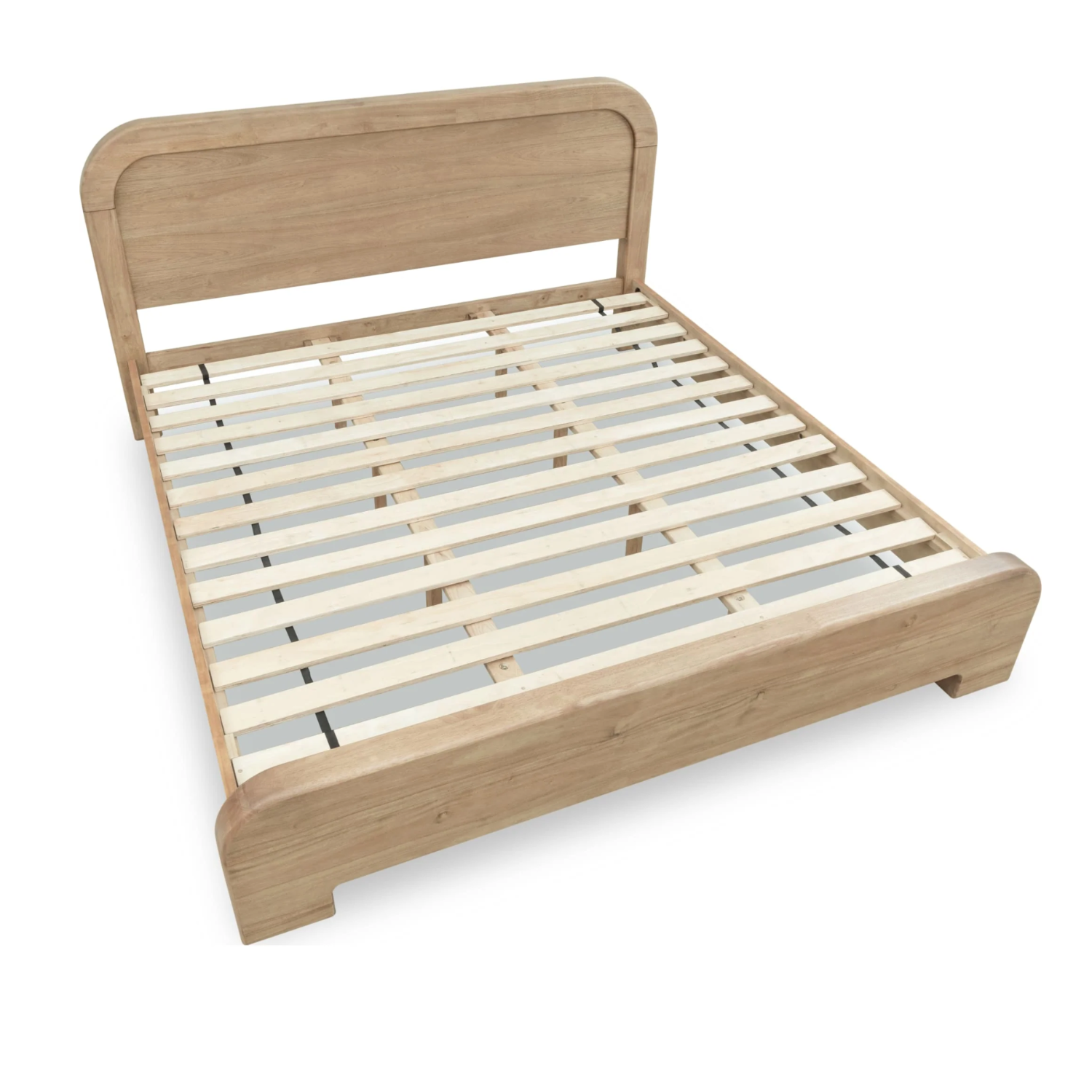 Kione Acacia Wood Platform Bed