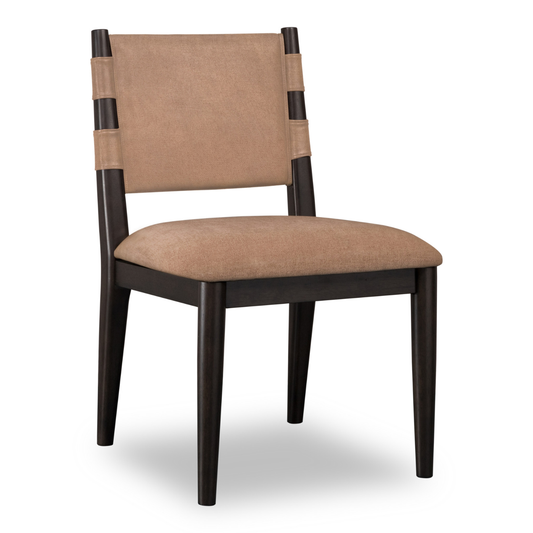 Koko Chenille Upholstered Dining Chair (Set of 2)