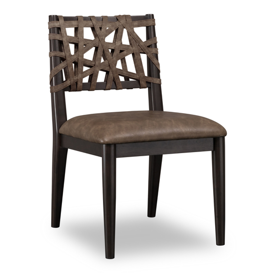 Koko Synthetic Leather Dining Chair (Set of 2)