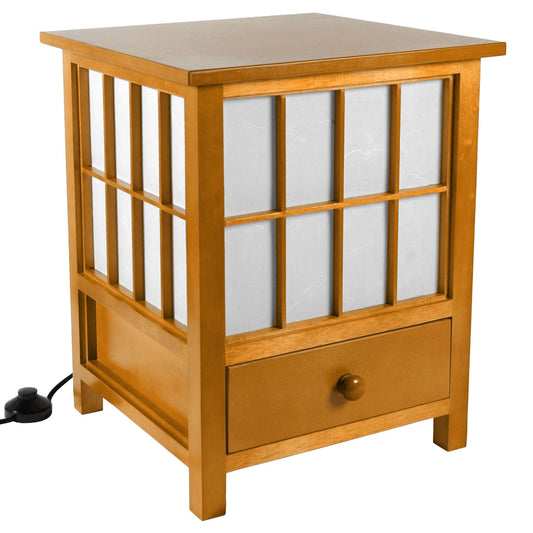  19" Hokkaido Lamp with Drawer 