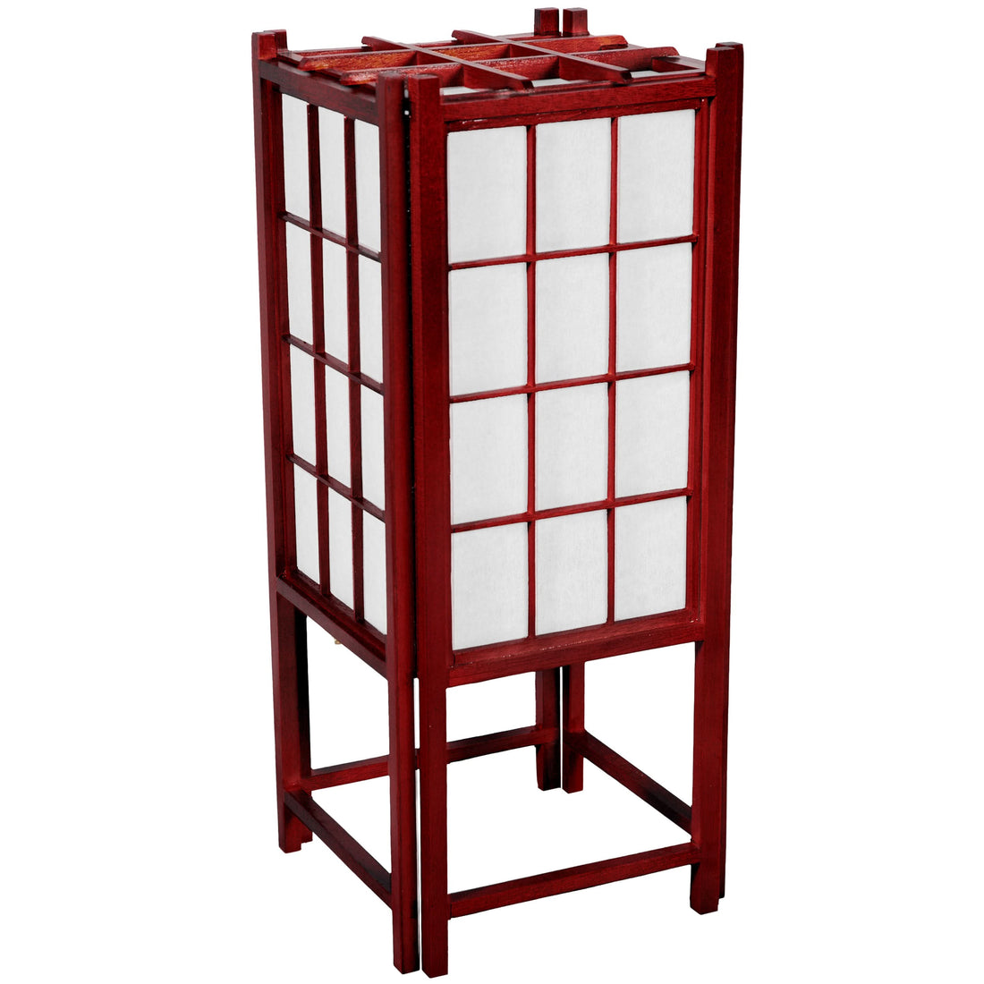 18" Window Pane Shoji Lamp