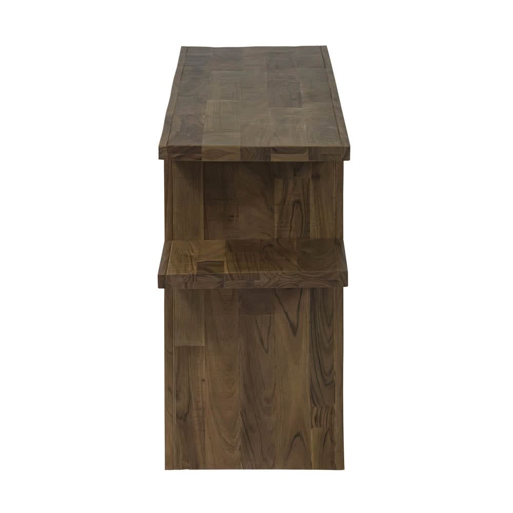 Beautiful view of Reclaimed Wood Plank Consoles
