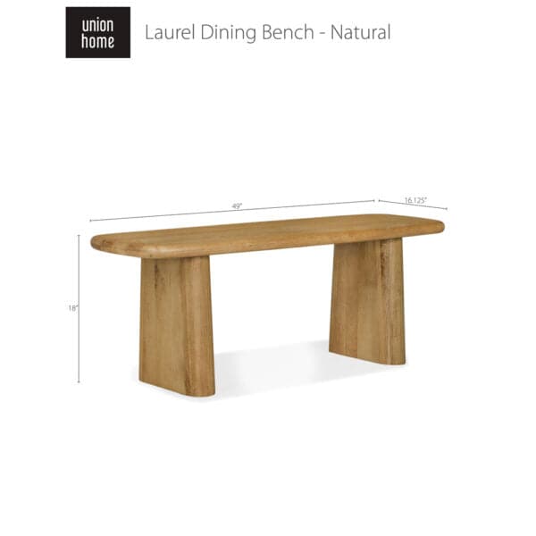 Laurel Dining Bench