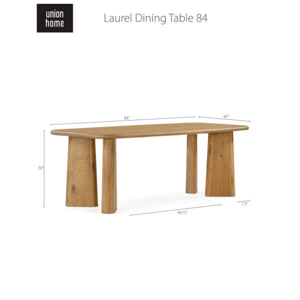 Laurel Angle Dining Table