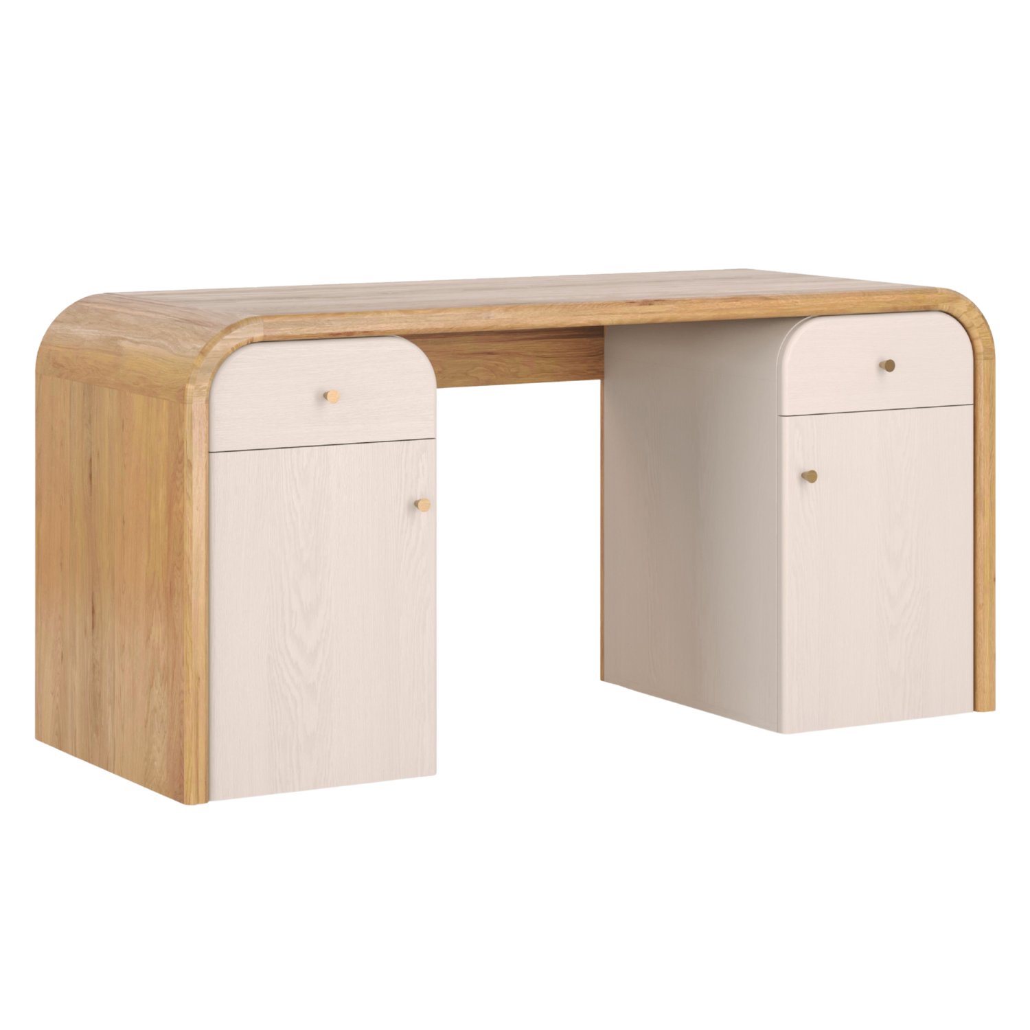 Liam Oak Desk