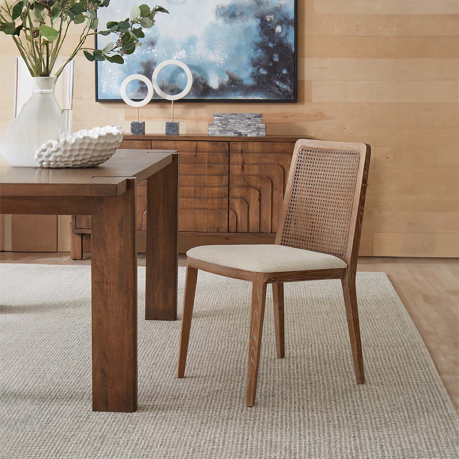 Luna Cane Back Dining Chair