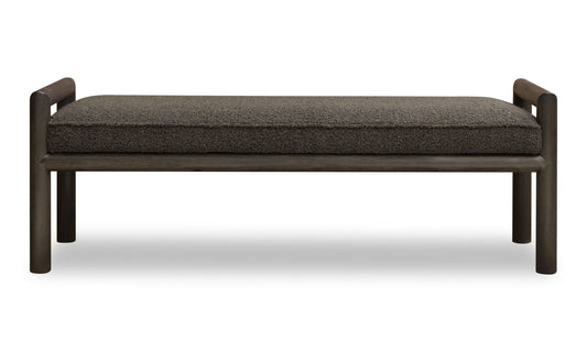  Dorsey Boucle Upholstered Bench 