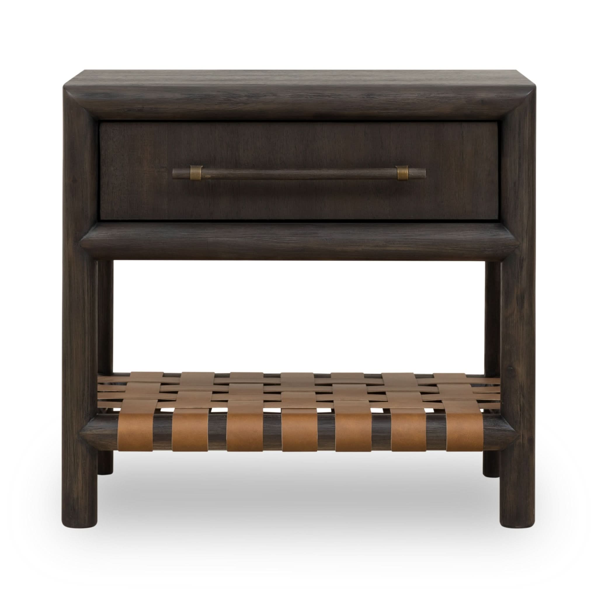 Dorsey Woven Nightstand with USB
