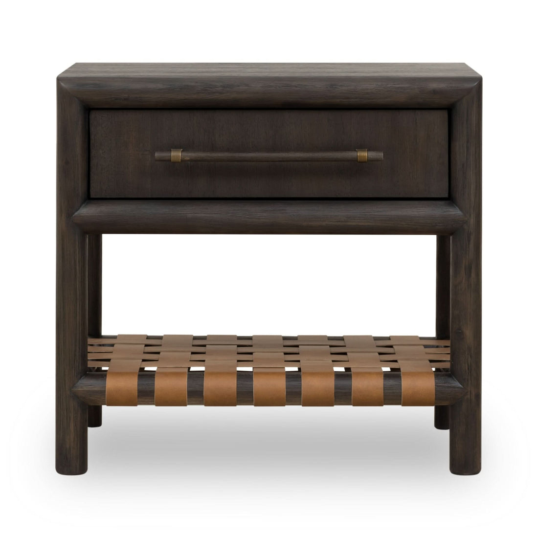 Dorsey Woven Nightstand with USB