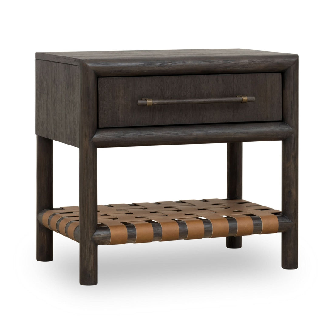 Dorsey Woven Nightstand with USB
