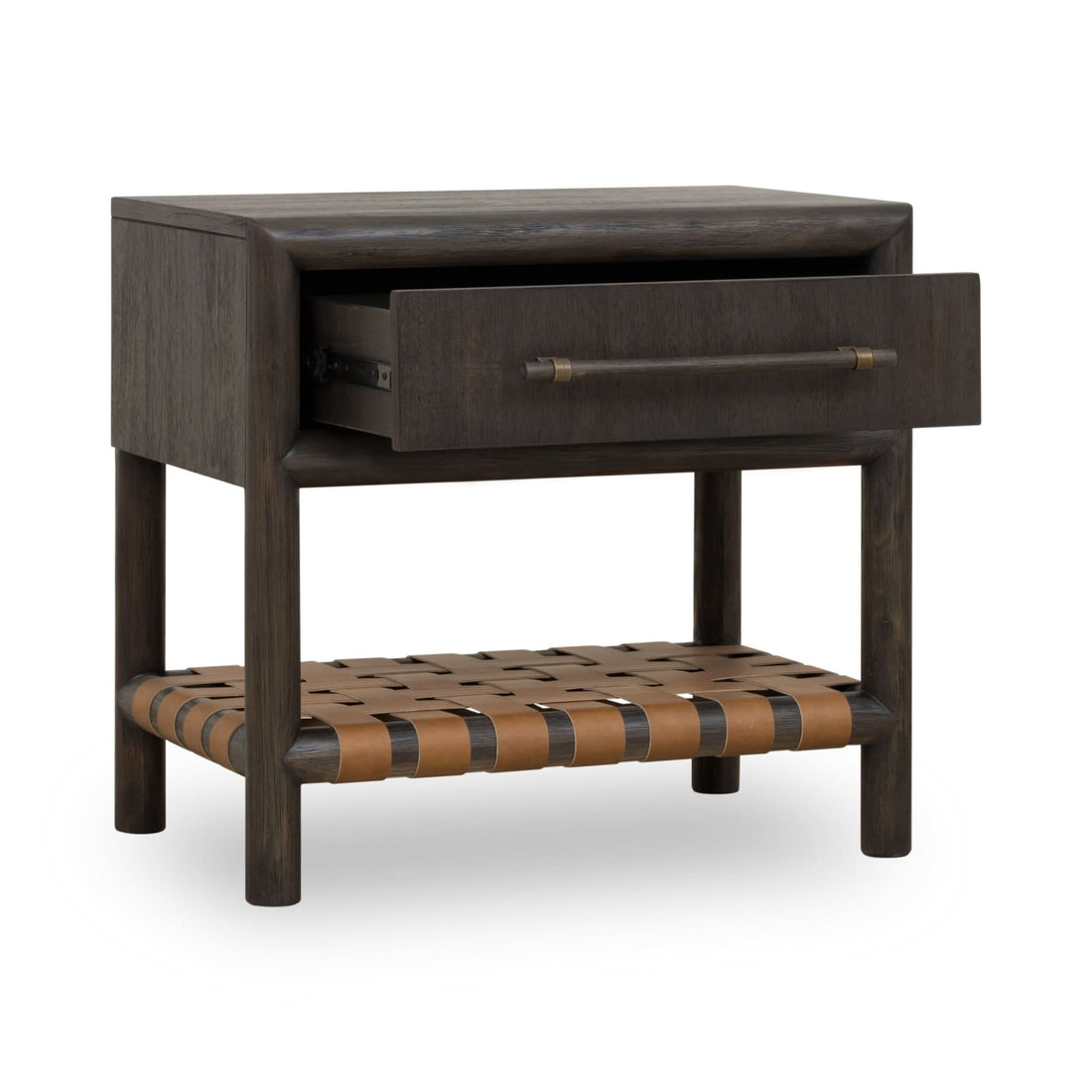 Dorsey Woven Nightstand with USB