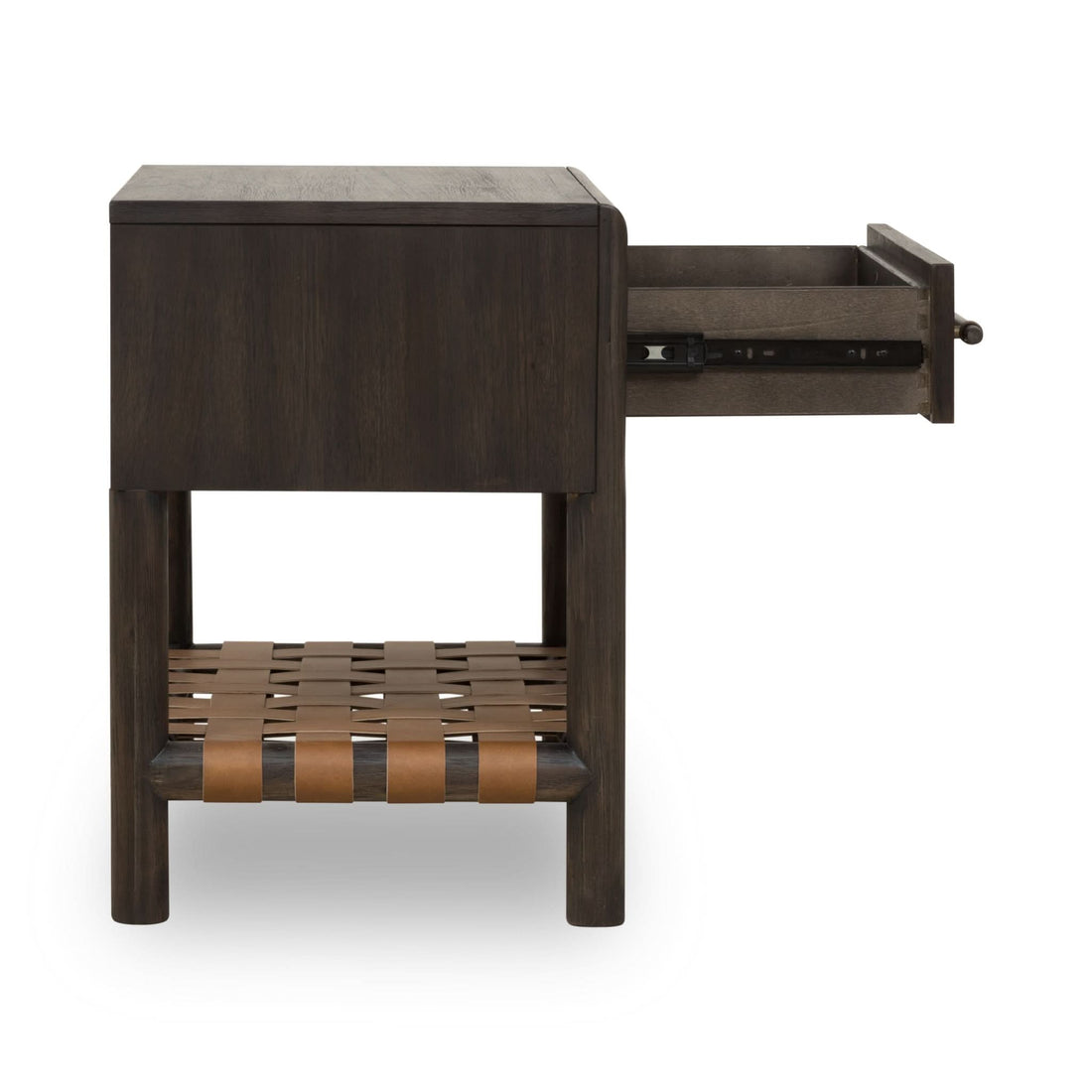 Dorsey Woven Nightstand with USB