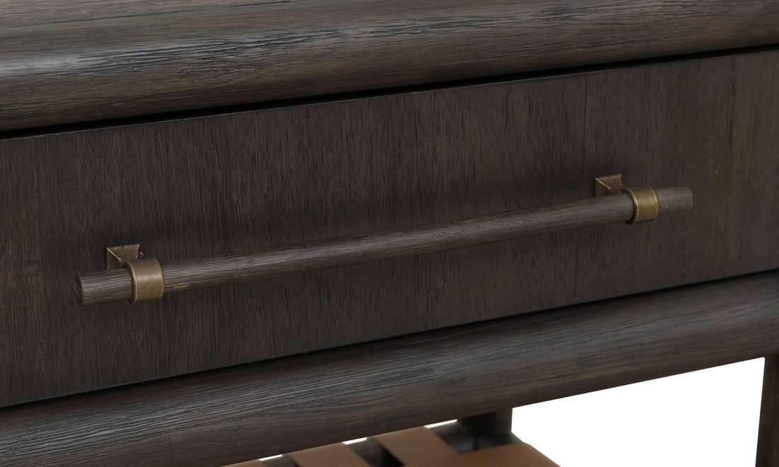 Dorsey Woven Nightstand with USB