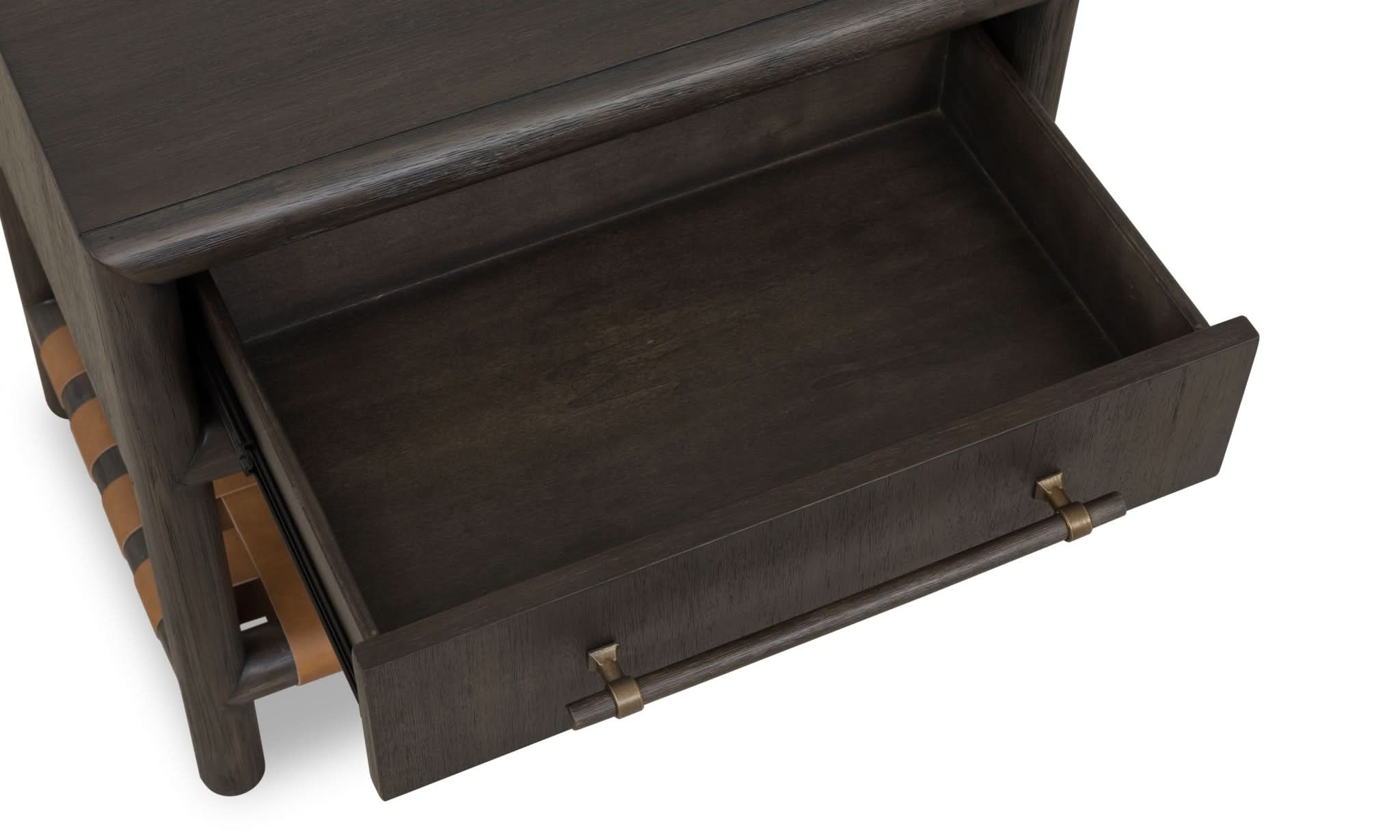 Dorsey Woven Nightstand with USB