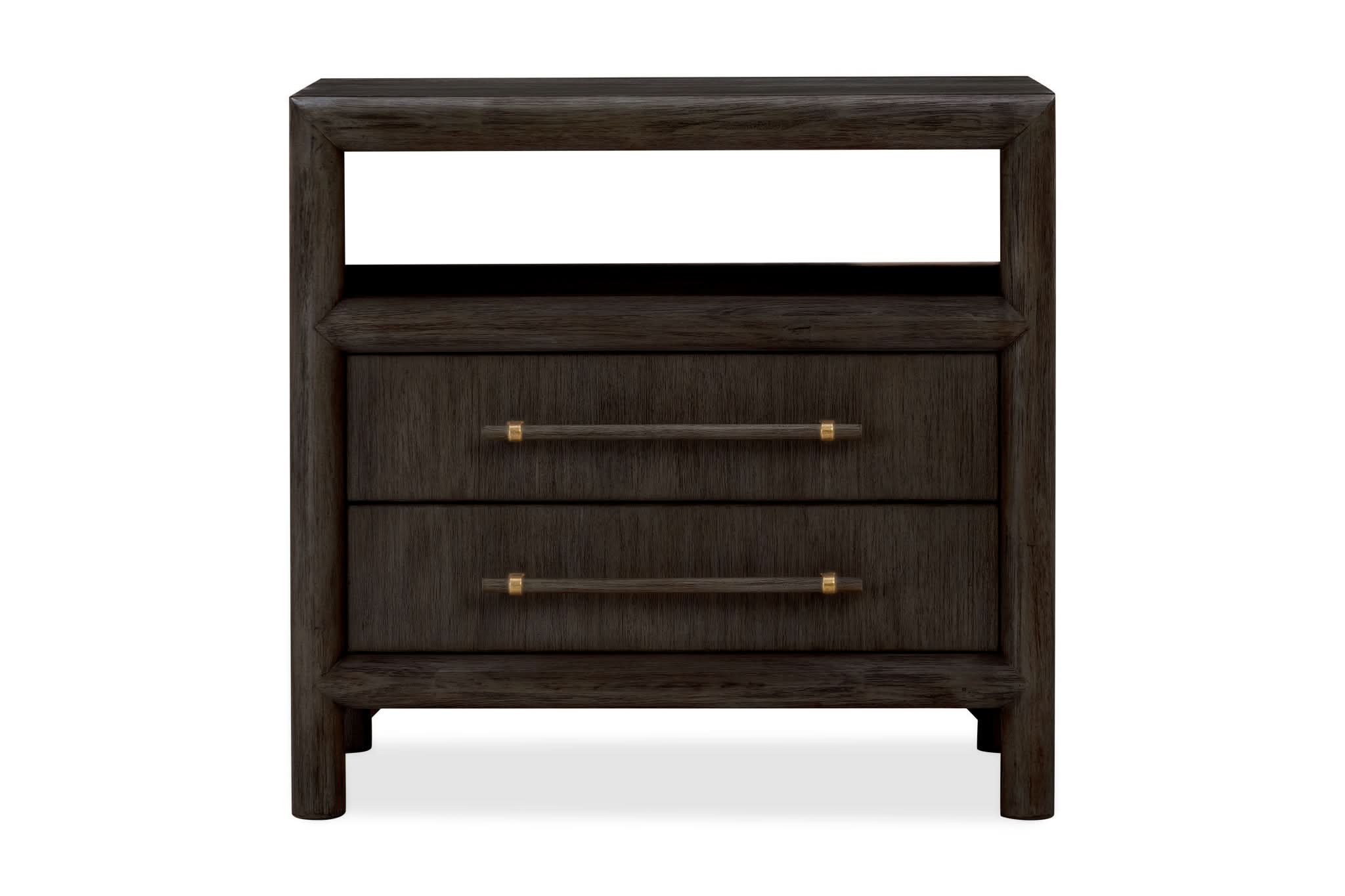 Dorsey 2 Drawer Nightstand with USB