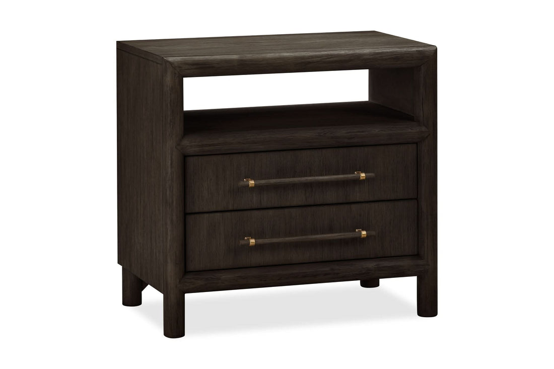 Dorsey 2 Drawer Nightstand with USB