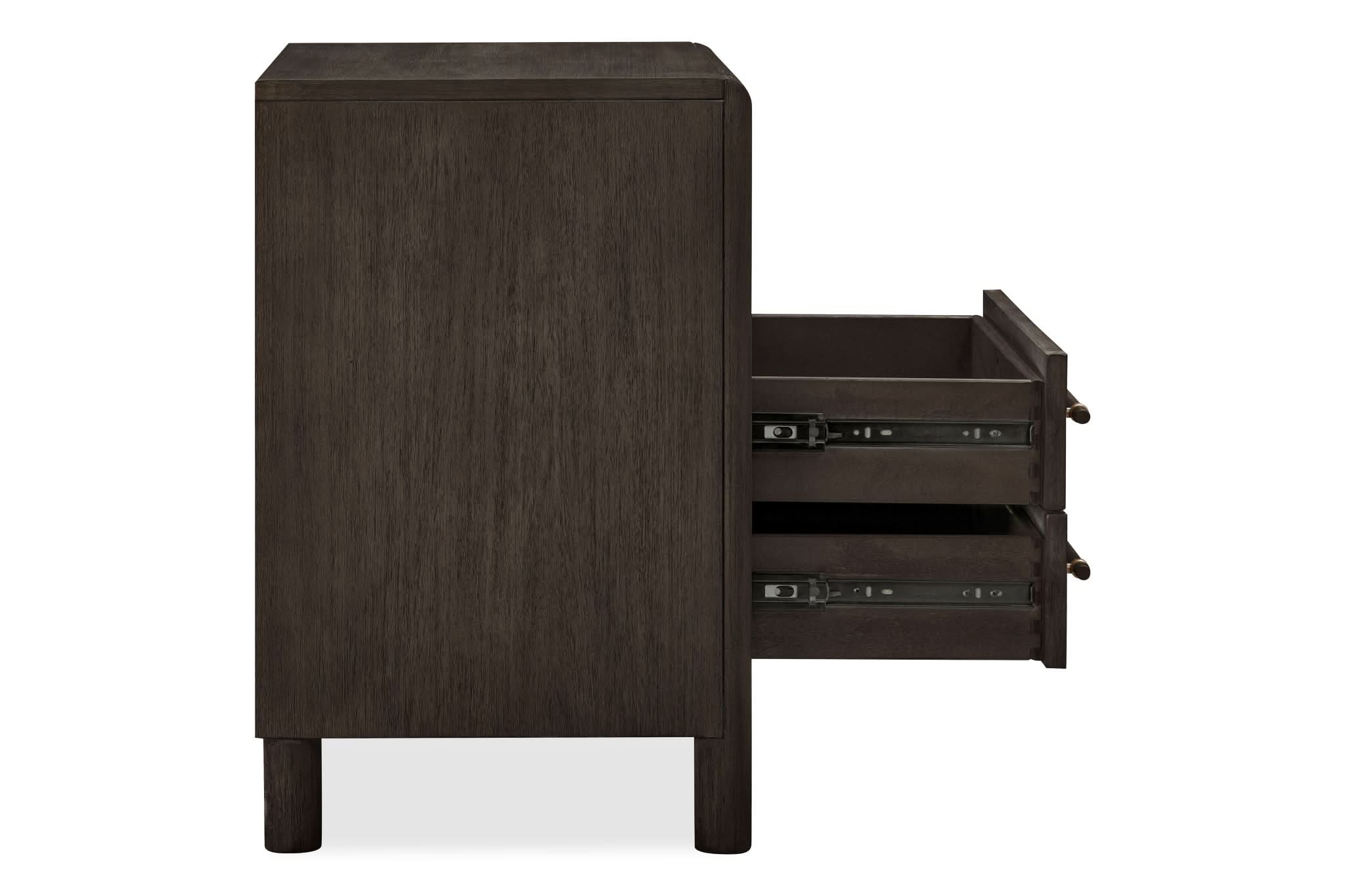 Dorsey 2 Drawer Nightstand with USB
