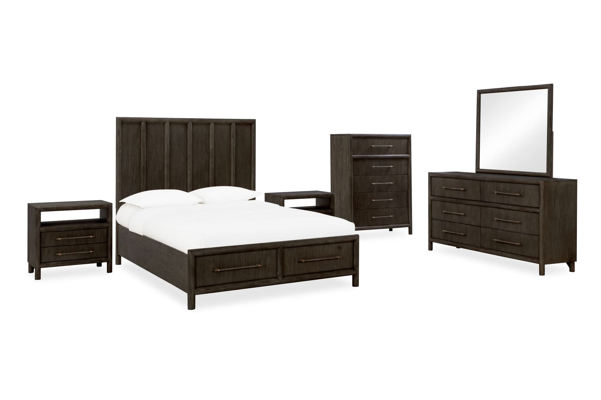 Dorsey 2 Drawer Nightstand with USB