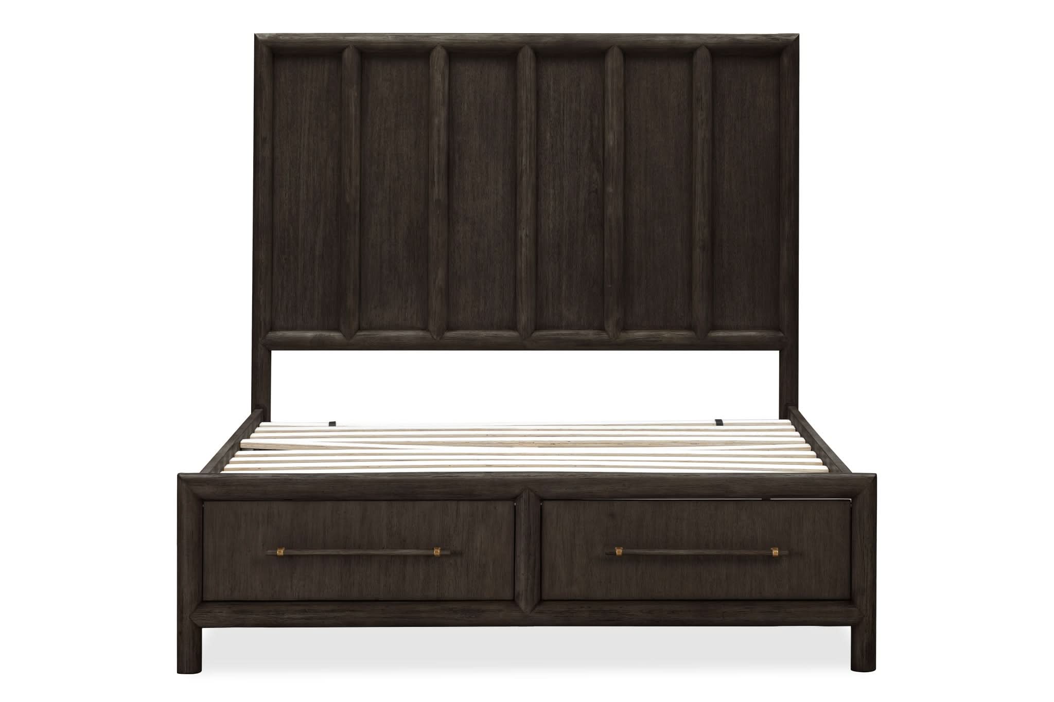 Dorsey Wooden Panel Storage Bed
