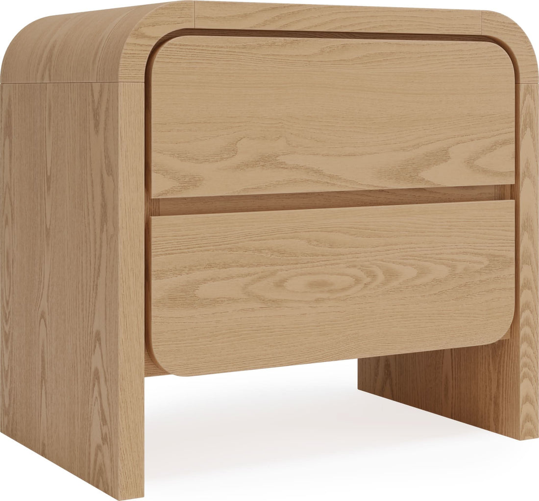 Elora Two Drawer Nightstand