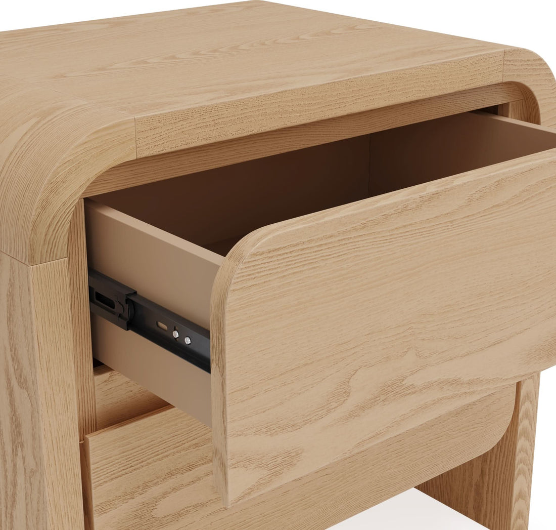 Elora Two Drawer Nightstand