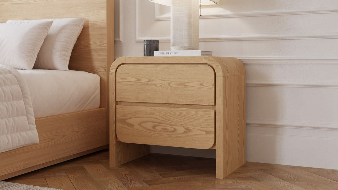 Elora Two Drawer Nightstand