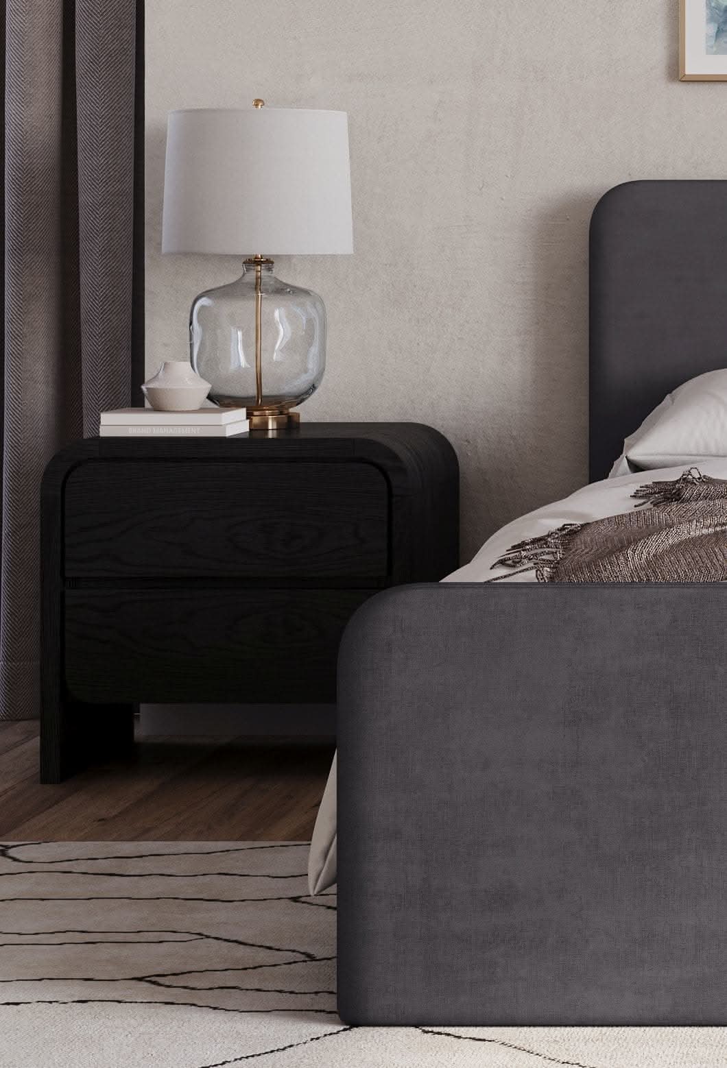 Elora Two Drawer Nightstand