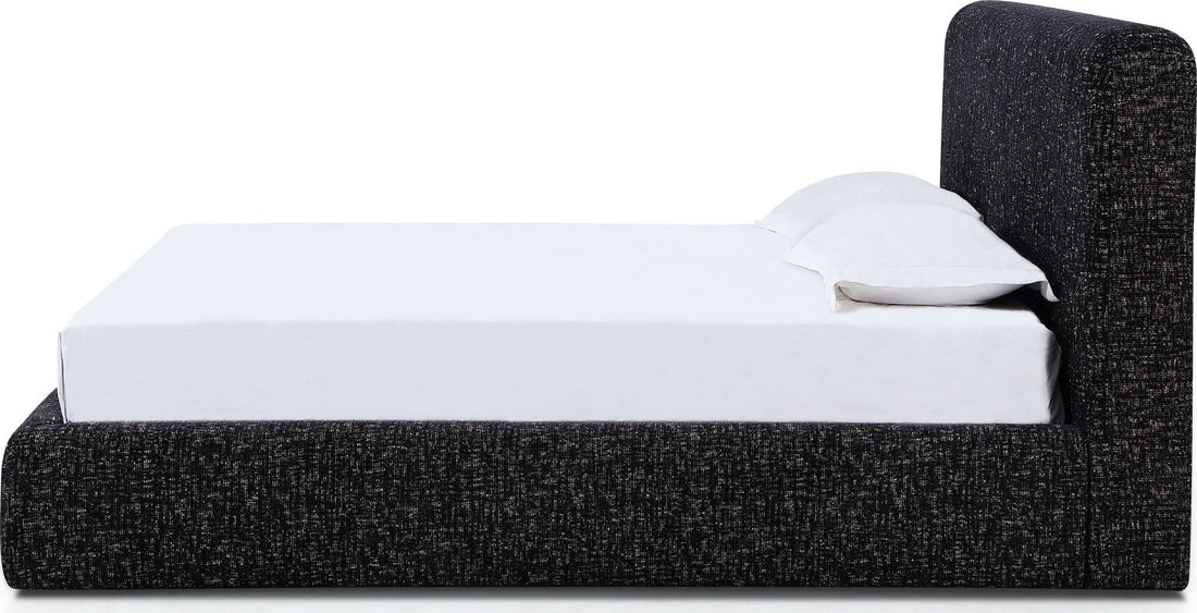 Elora Chenille Upholstered Platform Bed