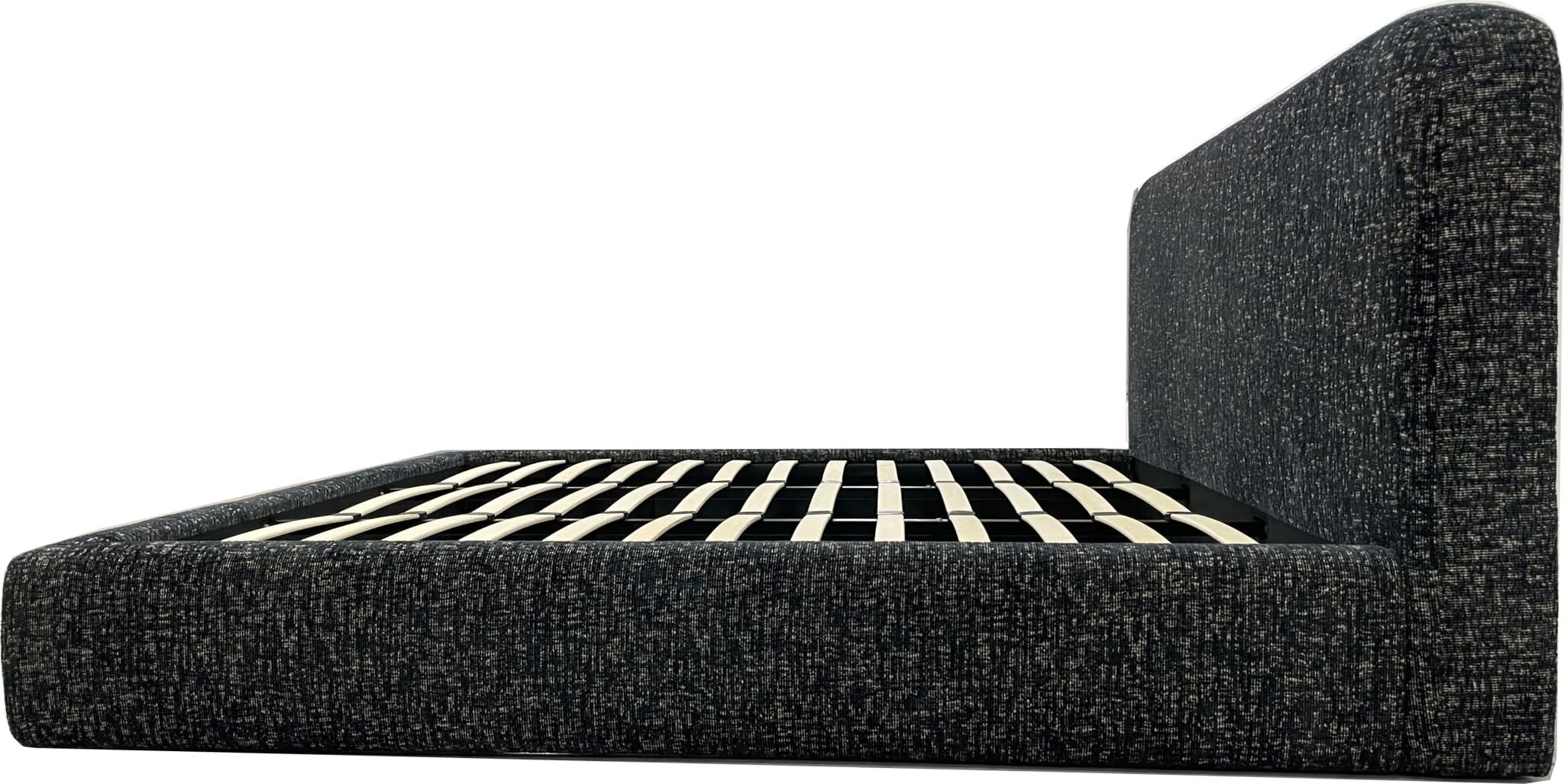 Elora Chenille Upholstered Platform Bed