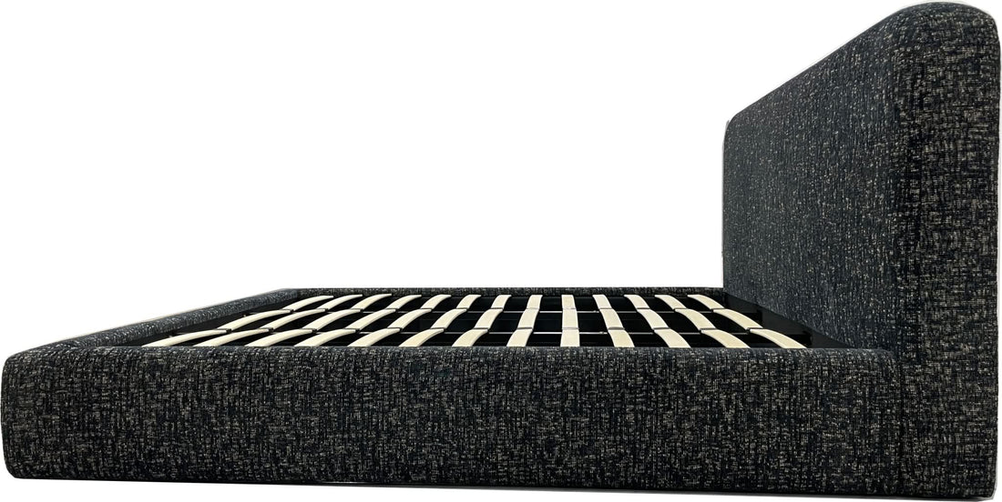 Elora Chenille Upholstered Platform Bed