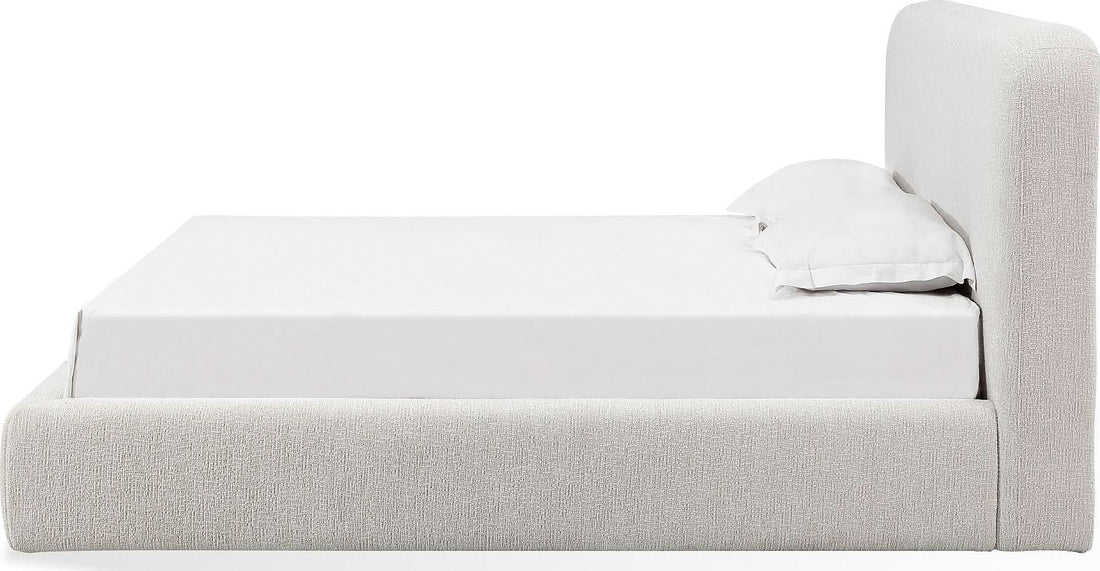 Elora Chenille Upholstered Platform Bed