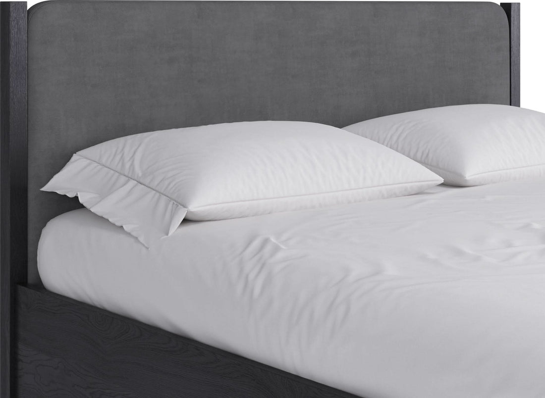 Elora Velvet Upholstered Platform Bed