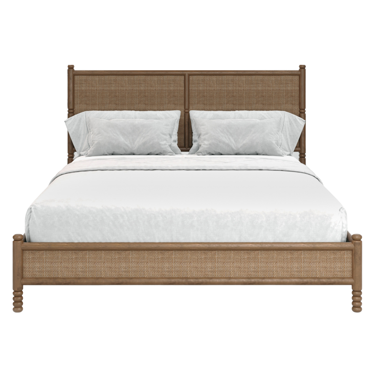 Molly Cane Platform Bed