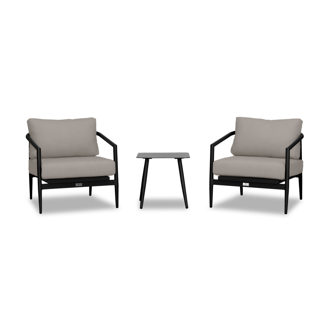 Olio 3 Piece Club Chair Set