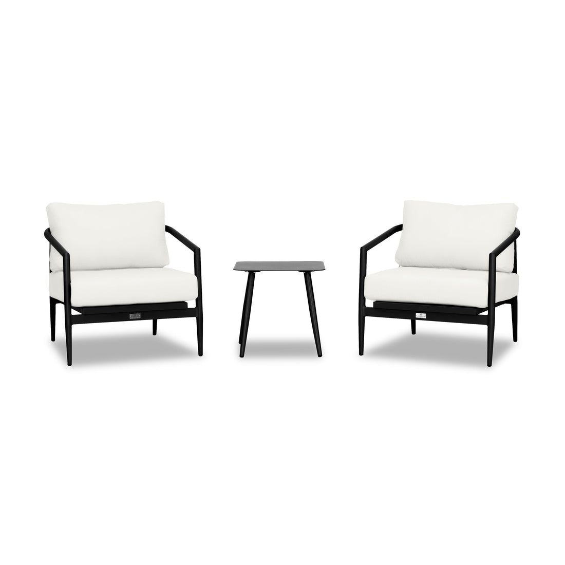 Olio 3 Piece Club Chair Set