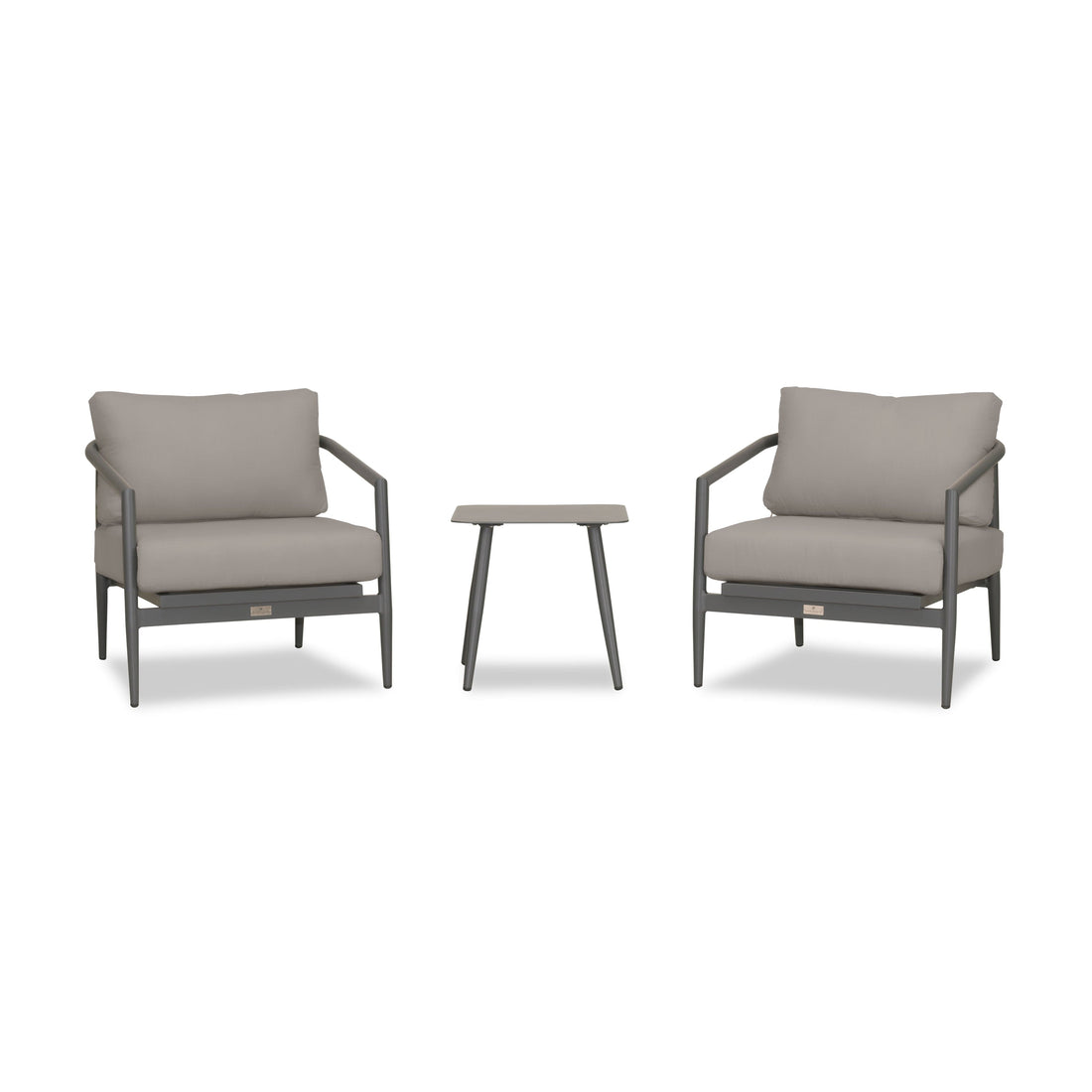 Olio 3 Piece Club Chair Set