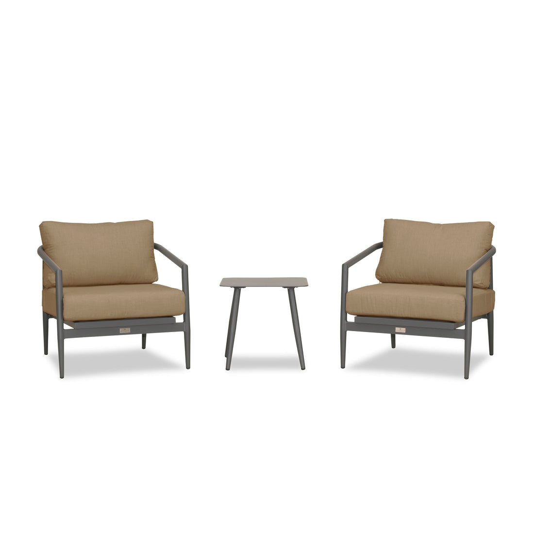 Olio 3 Piece Club Chair Set