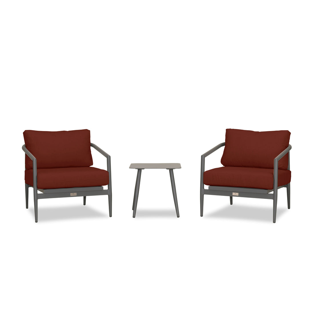 Olio 3 Piece Club Chair Set