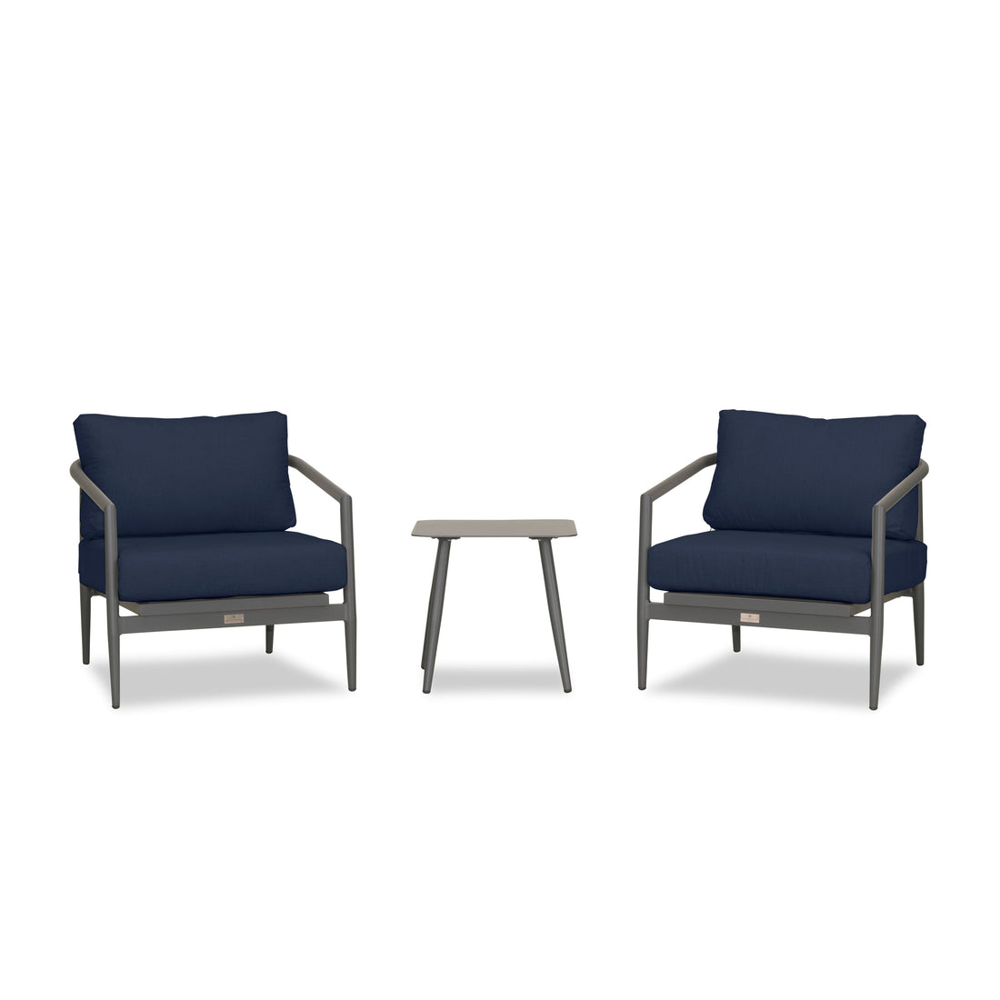 Olio 3 Piece Club Chair Set