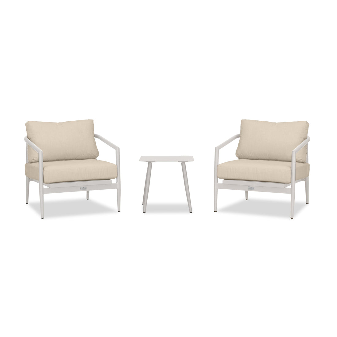 Olio 3 Piece Club Chair Set