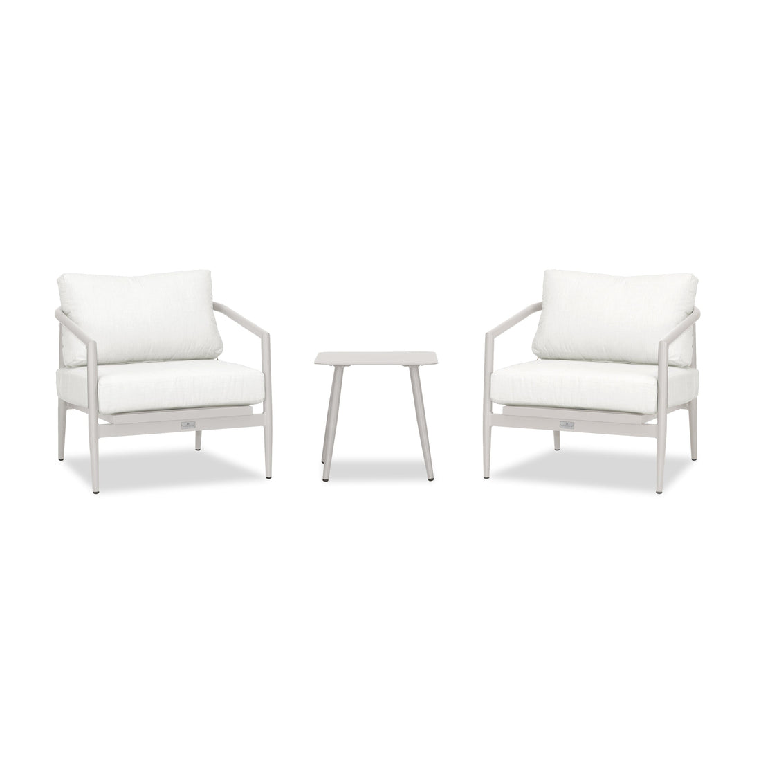 Olio 3 Piece Club Chair Set