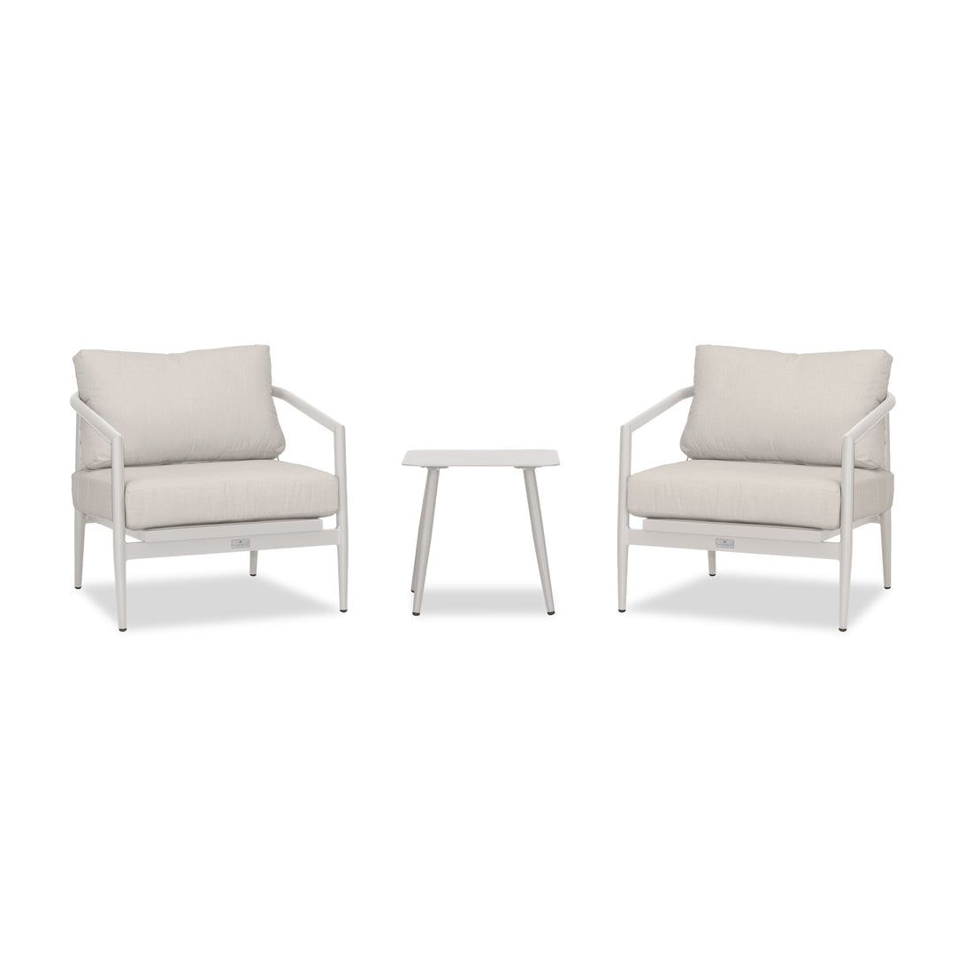 Olio 3 Piece Club Chair Set