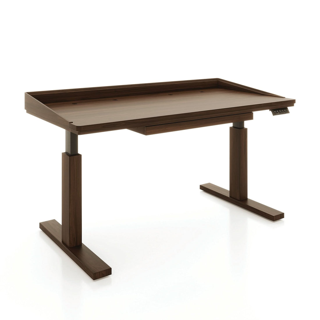 Copeland Odin Sit Stand Desk with Black Base