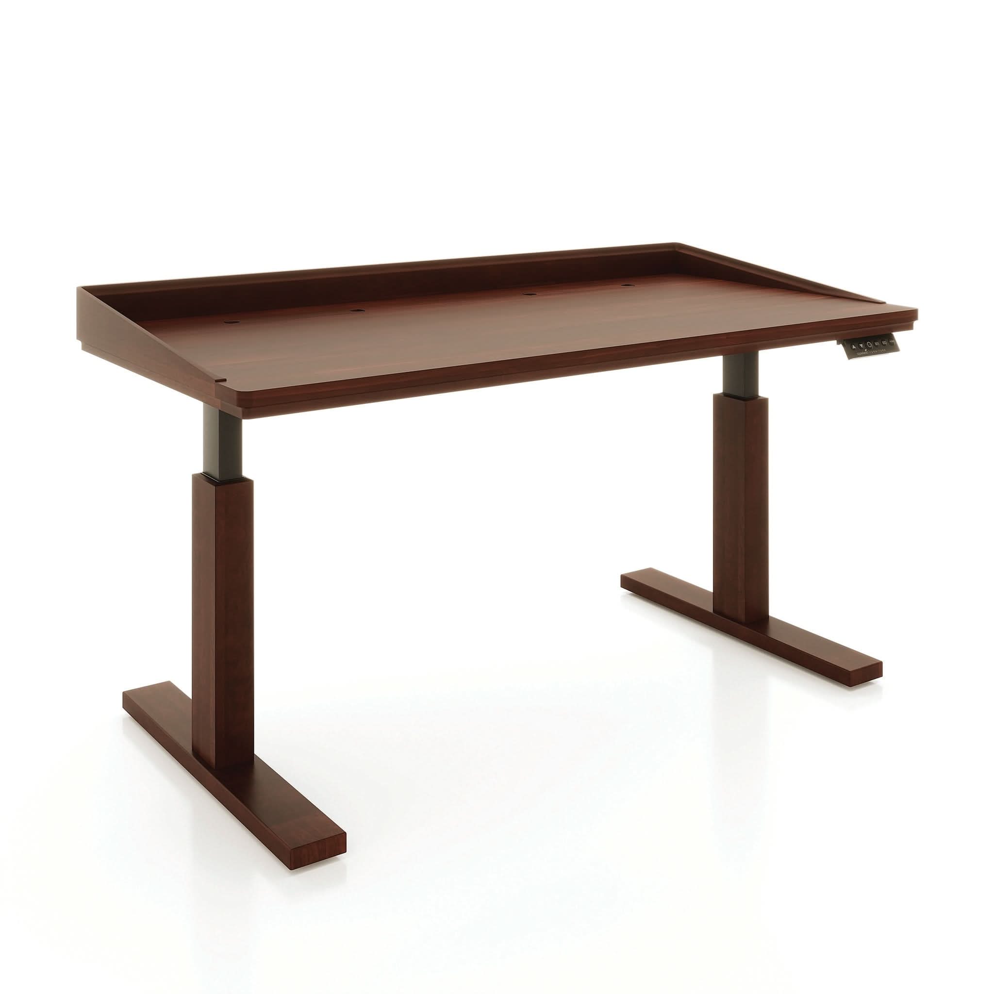 Copeland Odin Sit Stand Desk with Black Base