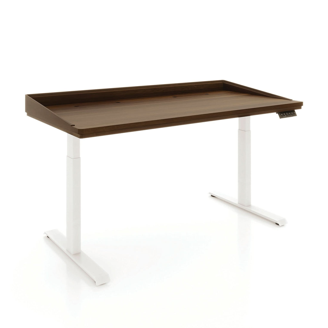 Copeland Odin Sit Stand Desk with White Base