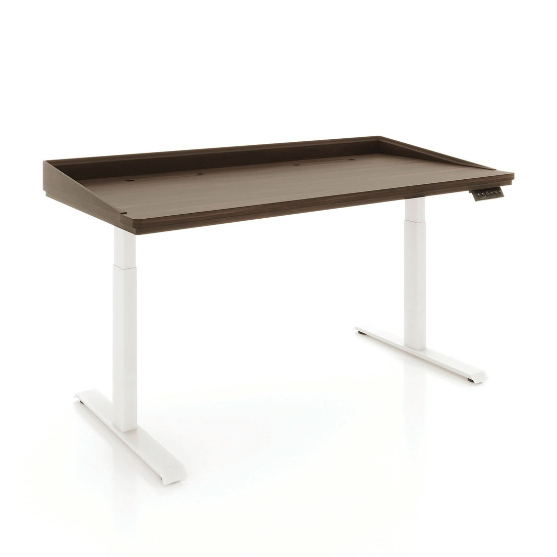 Copeland Odin Sit Stand Desk with White Base