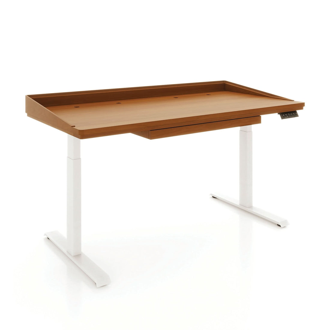 Copeland Odin Sit Stand Desk with White Base