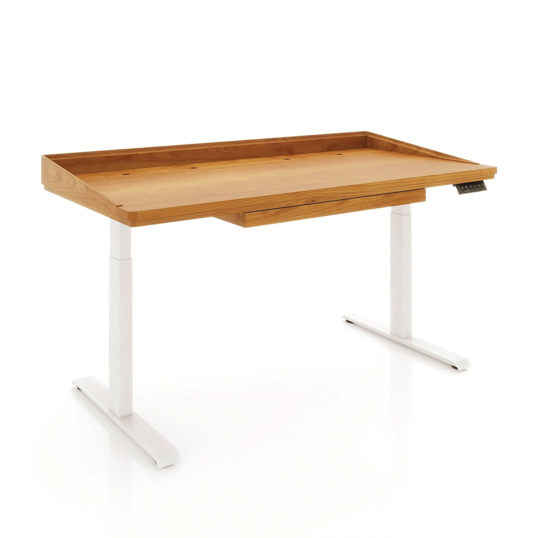 Copeland Odin Sit Stand Desk with White Base