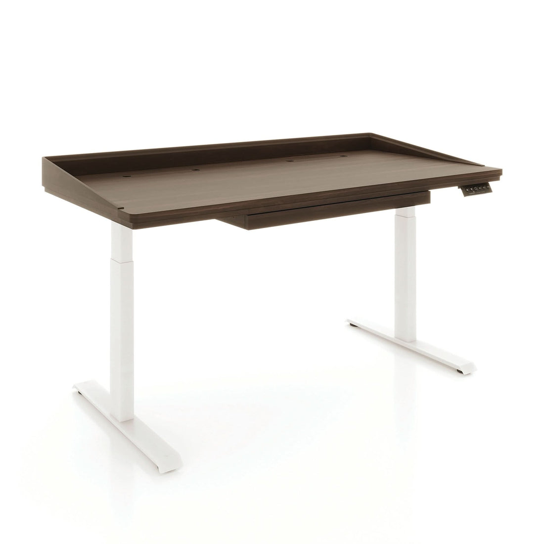 Copeland Odin Sit Stand Desk with White Base